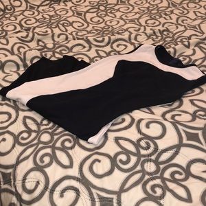 ~Seamless Symmetry Blue and White Pencil Dress~